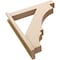 Ekena Millwork 5 1/2-in W x 28-in D x 32-in H Balboa Block Rough Cedar Woodgrain TimberThane Outlooker, Primed Tan OUTUR055X28X32BOA44RCPR - alternate 6